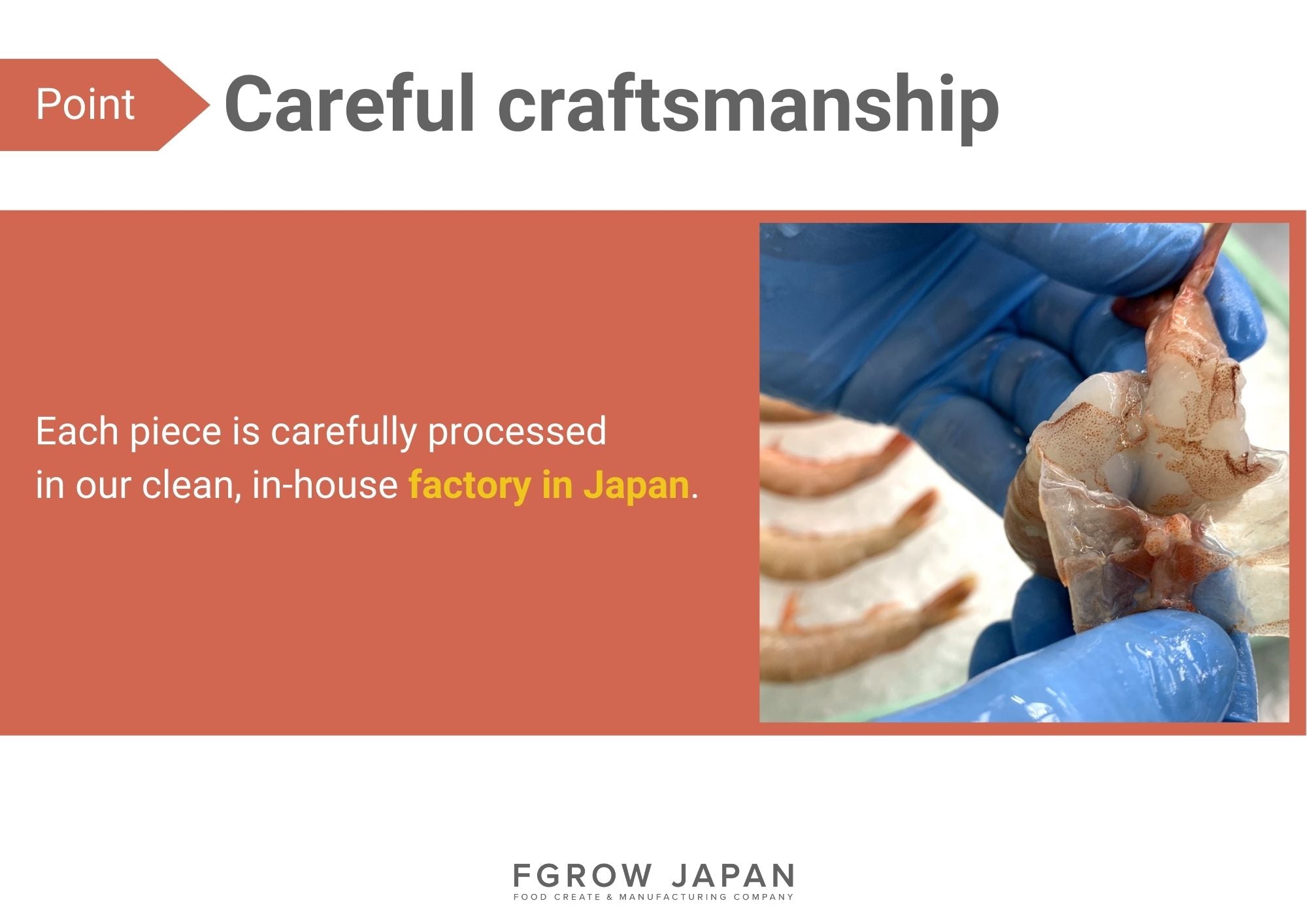 Fresh Hand-Cut Natural Shrimp Sushi Topping Premium Quality Seafood for Sushi Creations
